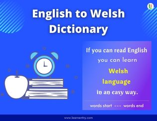 Welsh A-Z Dictionary