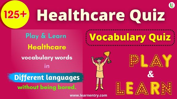 Healthcare quiz in different Languages