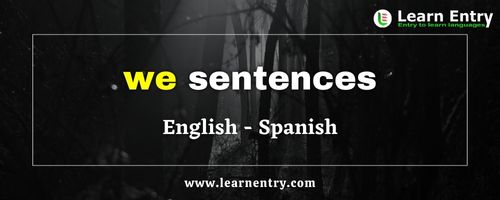 we-sentences-in-spanish-and-english-learn-entry