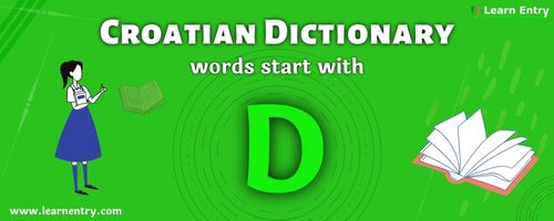 English to Croatian translation – Words start with D