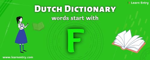 English to Dutch translation – Words start with F