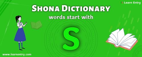 English to Shona translation – Words start with S