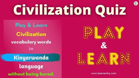 Civilization quiz in Kinyarwanda