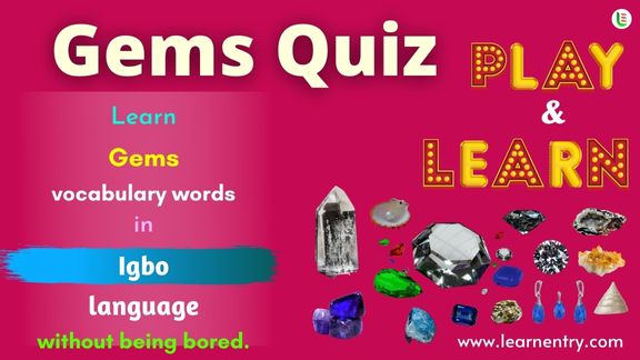 Gems quiz in Igbo