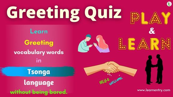 Greetings quiz in Tsonga