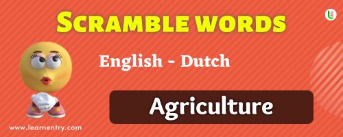 Guess the Agriculture in Dutch