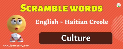 Guess the Culture in Haitian creole