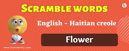 Guess the Flower in Haitian creole