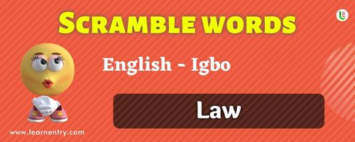 Guess the Law in Igbo