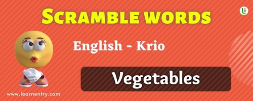 Guess the Vegetables in Krio