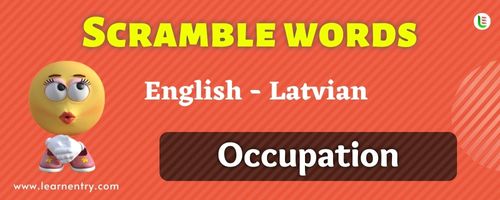 Guess the Occupation in Latvian