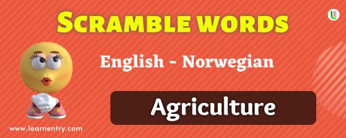 Guess the Agriculture in Norwegian