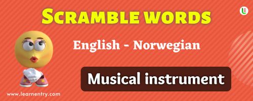 Guess the Musical Instrument in Norwegian