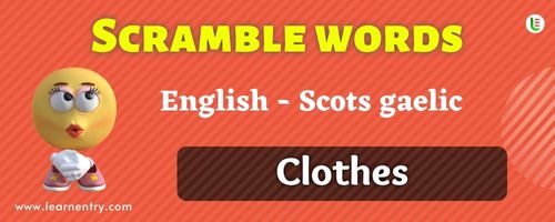 Guess the Cloth in Scots gaelic