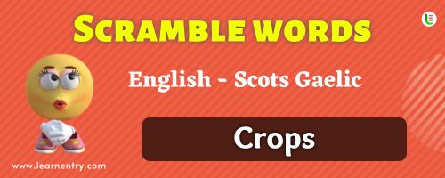 Guess the Crops in Scots gaelic