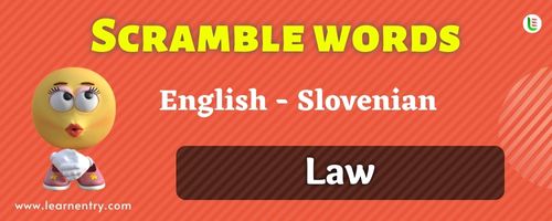 Guess the Law in Slovenian