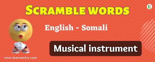 Guess the Musical Instrument in Somali