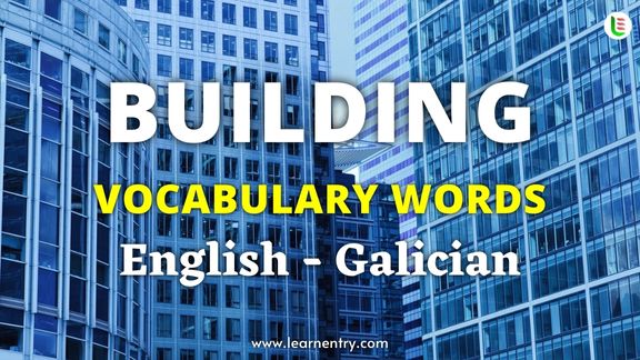 Building vocabulary words in Galician and English - Common Galician Vocabulary