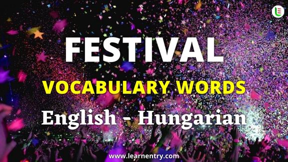 Festival names in Hungarian and English