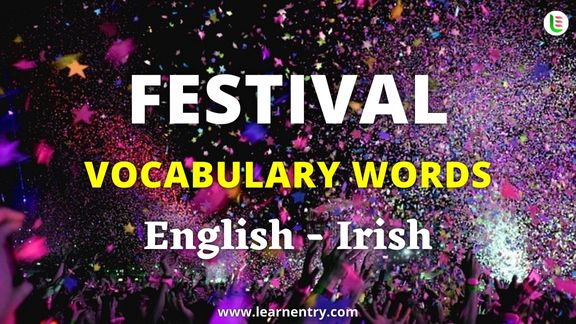 Festival names in Irish and English