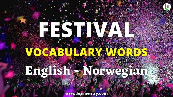 Festival names in Norwegian and English