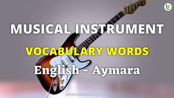 Musical Instrument names in Aymara and English