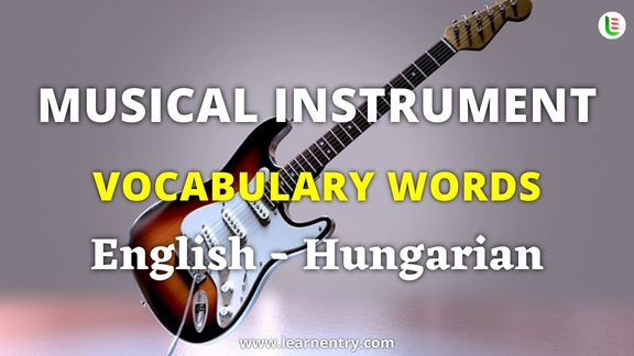 Musical Instrument names in Hungarian and English