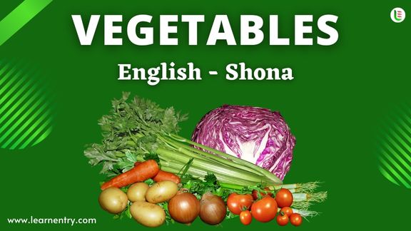 Vegetables names in Shona and English - Common Shona Vocabulary